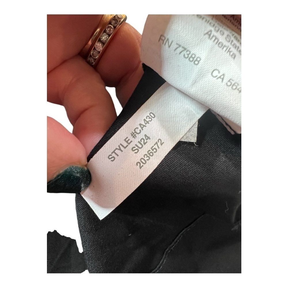 J Crew One Shoulder Cotton Tie Waist Poplin Midi Dress Size 2P & 14 Style CA430 - Picture 10 of 16